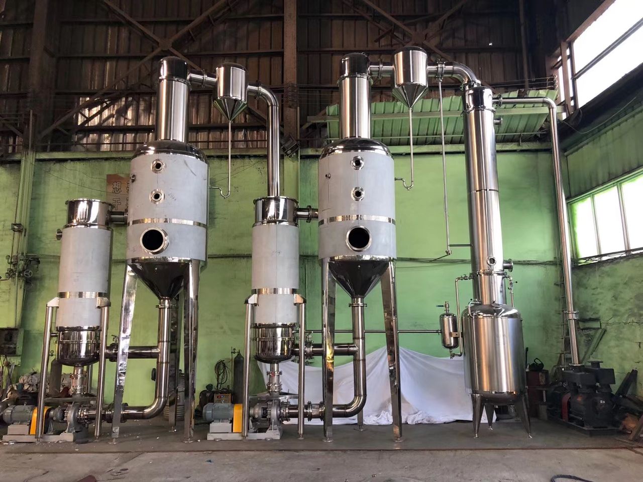 Industrial Multi-Stage Falling Film Evaporator